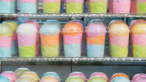 Cotton Candy Carnival Treat Wallpaper