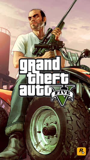 Count Your Money And Head Out To Explore The World Of Gta Online. Wallpaper