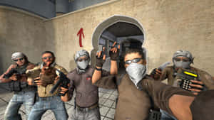 Counterstrike Terrorist Groupie Wallpaper