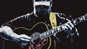 Country Music Singer/songwriter Luke Combs Wallpaper