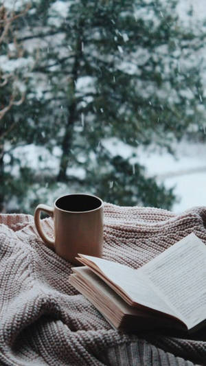 Cozy Winter Day Aesthetic Wallpaper