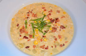 Crab And Corn Chowder Wallpaper