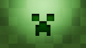 Craft Your Way Out With Minecraft Creeper Face Wallpaper