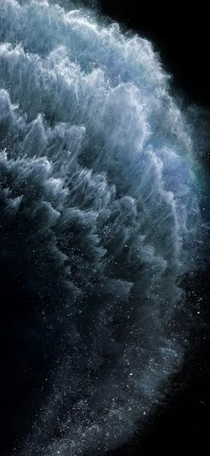 Crashing Waves Aesthetic Iphone 11 Wallpaper