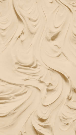 Cream Aesthetic Textured Abstract Wallpaper