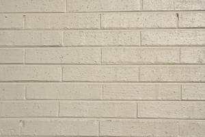 Cream-colored Brick Texture Wallpaper