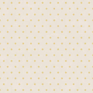 Cream Orange Polka Dot Wallpaper