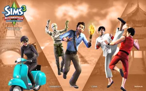 Create A New Reality With The Sims 3 Wallpaper