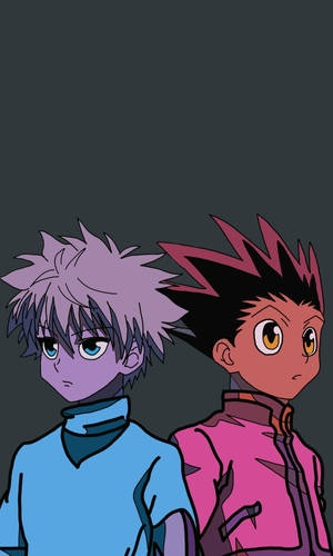 Creative Gon And Killua Drawing Wallpaper