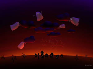 Creep It Real This Hallows Eve Wallpaper