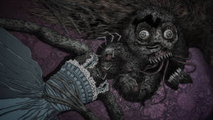 Creepy Anime Miss Fuchi Junji Ito Wallpaper