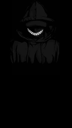 Creepy Black Anime Pfp Smile Wallpaper