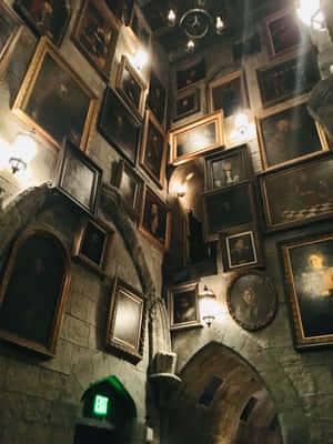 Creepy Christmas At Hogwarts Wallpaper