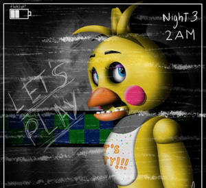 Creepy Fnaf Chica Let's Play Wallpaper