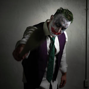 Creepy Joker Of Dc Comics Wallpaper