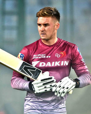 Cricketer Jason Roy Poster Wallpaper