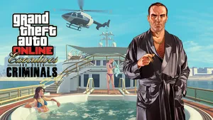 Criminal Masterminds Lurking The Streets Of Los Santos Wallpaper