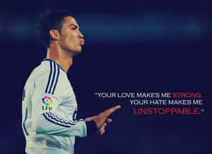 Cristiano Ronaldo Football Quotes Wallpaper
