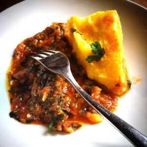 Croatian Brudet Stew Close Up Shot Wallpaper