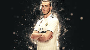 Cross Arms Gareth Bale Wallpaper