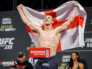 Cross Flag Arnold Allen Wallpaper