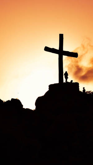 Cross Of Christ Jesus 4k Iphone Wallpaper