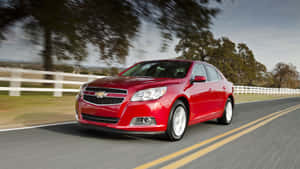 Cruise In Style With A Chevy Malibu Wallpaper