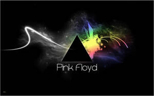 Cruise Through Space With Pink Floyd's Latest Album Wallpaper