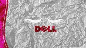 Crumpled Dell Hd Logo Wallpaper