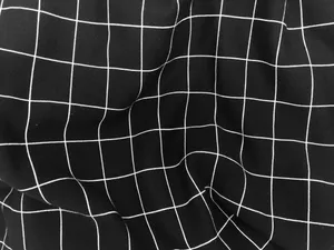 Crumpled Grid Aesthetic Black And White Laptop Wallpaper
