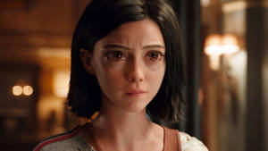 Crying Alita: Battle Angel Hd Wallpaper