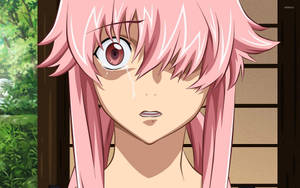 Crying Yuno Gasai Wallpaper