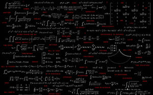 Cryptic Math Equations Wallpaper