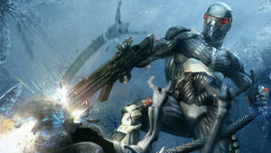 Crysis Warhead Battle Wallpaper