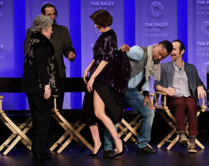 Cuba Gooding Jr Paleyfest Panel Wallpaper