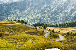 Curvy Road Most Beautiful Nature Wallpaper