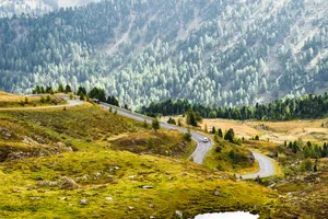 Curvy Road Most Beautiful Nature Wallpaper