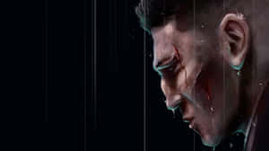 Custom Desktop Featuring The Punisher Logo Wallpaper