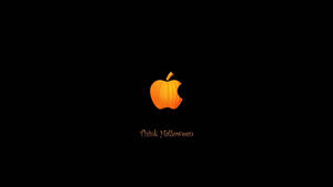 Cute Aesthetic Halloween Pumpkin Apple Wallpaper