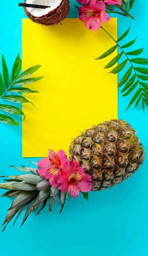 Cute Aesthetic Summer Design Phone Wallpaper