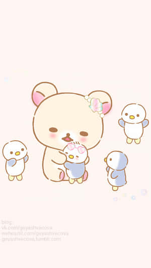 Cute And Lovable, Kawaii Rilakkuma! Wallpaper