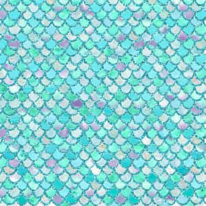 Cute And Sparkly Mermaid Glitters Wallpaper
