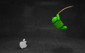 Cute Apple Android Wallpaper