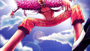 Cute Baddie Doflamingo Wallpaper