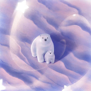 Cute Bear White Polar Bear Wallpaper