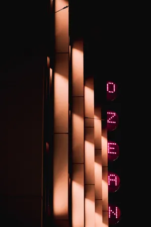 Cute Black Signage Aesthetic Wallpaper