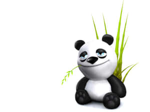 Cute Cartoon Animal Panda Wallpaper