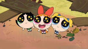 Cute Cartoon Network Powerpuff Girls Wallpaper