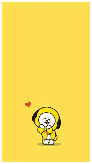 Cute Chimmy Bt21 Wallpaper