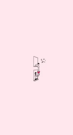 Cute Couple Aesthetic Phone Wallpaper